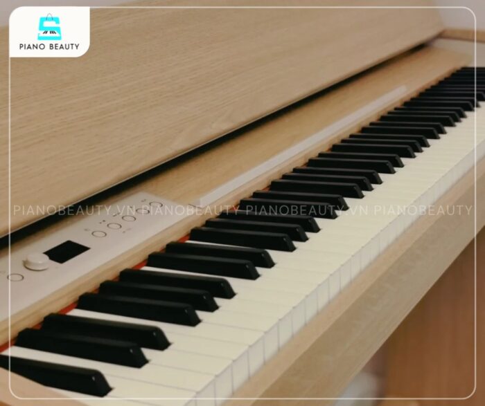 Piano điện Roland F701 có bàn phím 88 phím mang lại cảm giác phím chân thực và thoải mái
