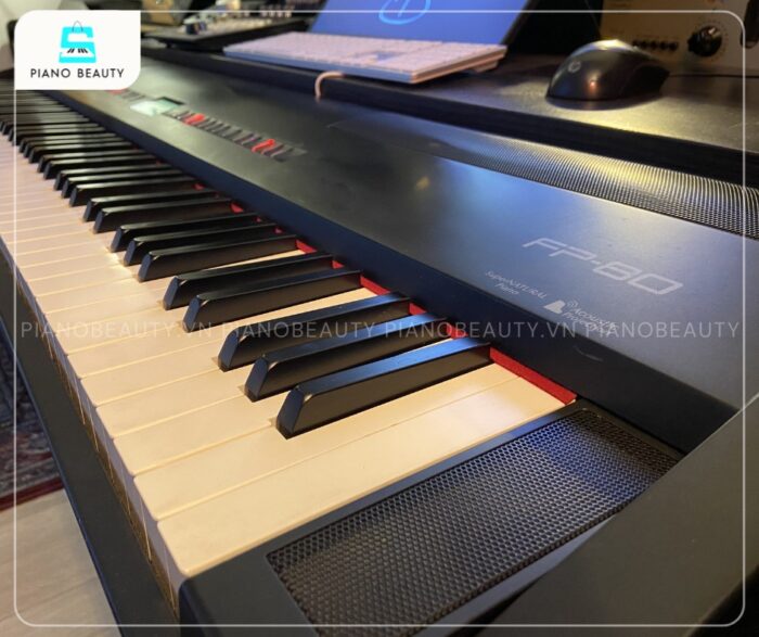 Piano điện Roland FP80 hỗ trợ nhiều chức năng hòa âm, ghi âm