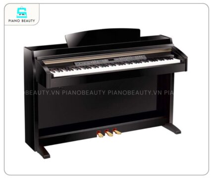 Piano điện Yamaha CLP240 PE thiết kế đen bóng sang trọng