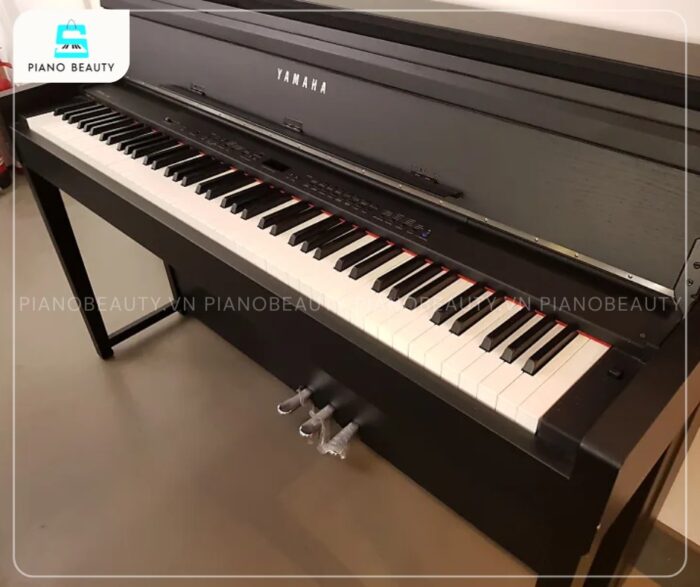 Piano điện Yamaha CLP S406PE với bàn phím GH3 cảm ứng ngà voi