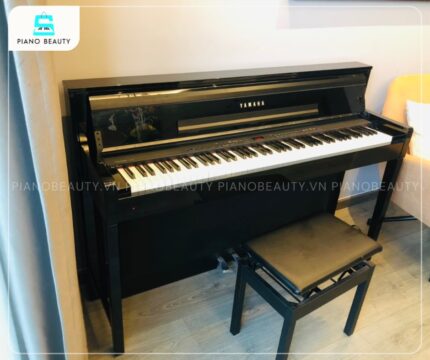 Piano điện Yamaha CLP S406PE phù hợp gia đình, chung cư, phòng khách hiện đại.