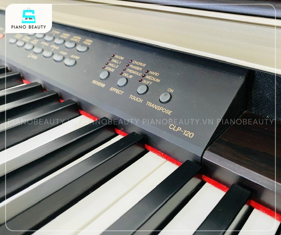 Piano điện Yamaha CLP120 bàn phím mượt mà