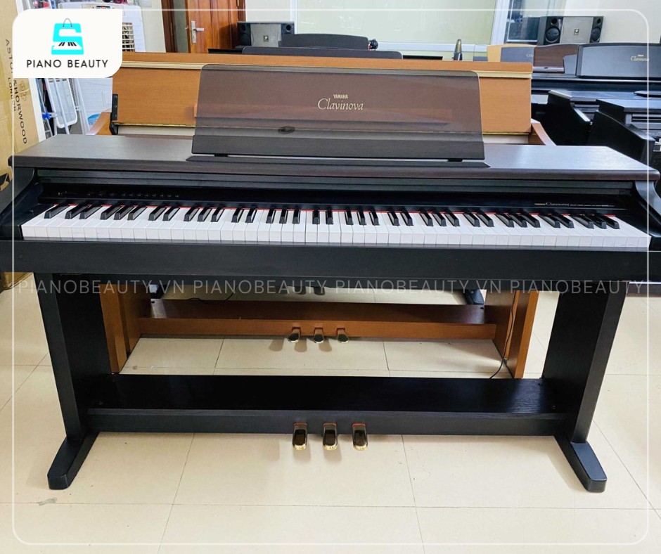 Đàn piano Yamaha CLP124 thiết kế thanh lịch và nổi bật