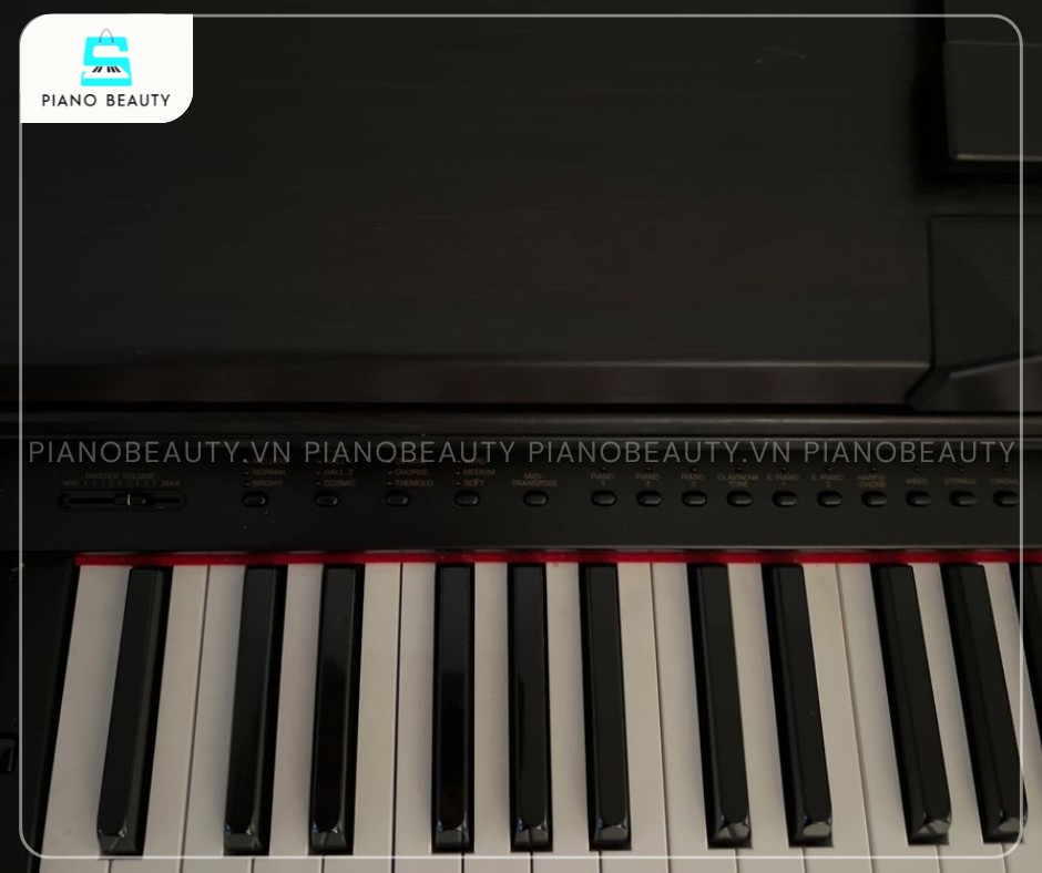 Đàn piano Yamaha CLP124 có nhiều chức năng học tập