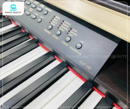 Piano điện Yamaha CLP130 bàn phím GHS phản hồi nhanh