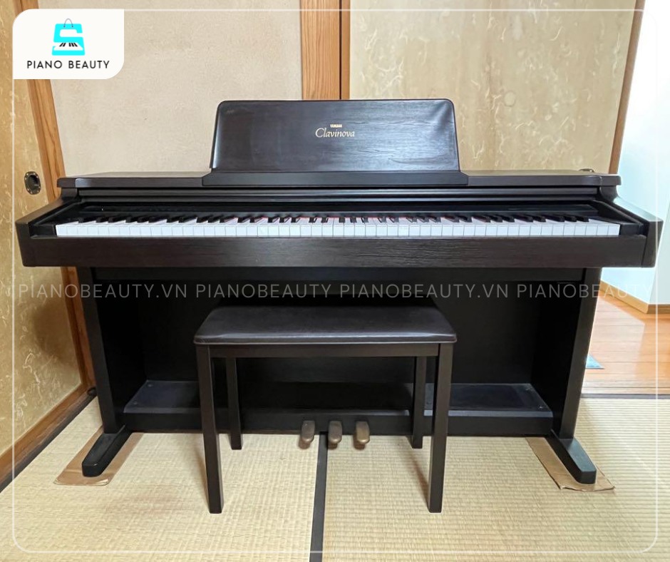 Piano điện Yamaha CLP133 tích hợp công nghệ AWM Stereo Sampling độc quyền của Yamaha