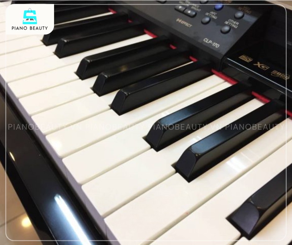 Piano điện Yamaha CLP170 bàn phím 88 phím GHS nhạy bén