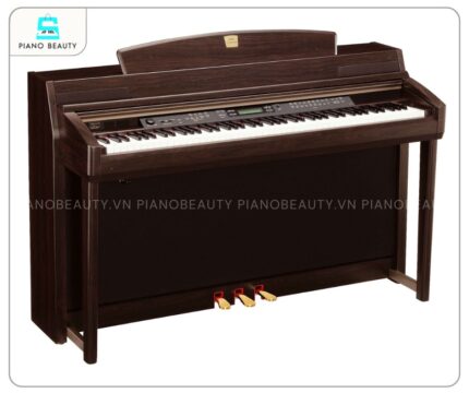 Piano Điện Yamaha CLP270M màu nâu gỗ sang trọng