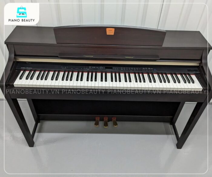 Đàn piano Yamaha CLP370 thiết kế phù hợp với nhiều không gian
