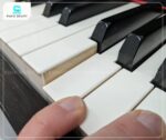 Bàn phím phím GH3 cảm ứng ngà voi của piano Yamaha CLP370