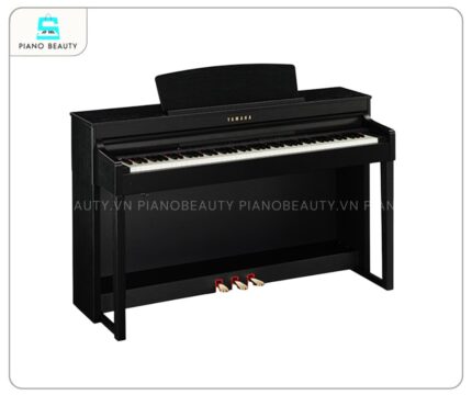 Đàn piano Yamaha CLP470 PE thiết kế sang trọng và thanh lịch