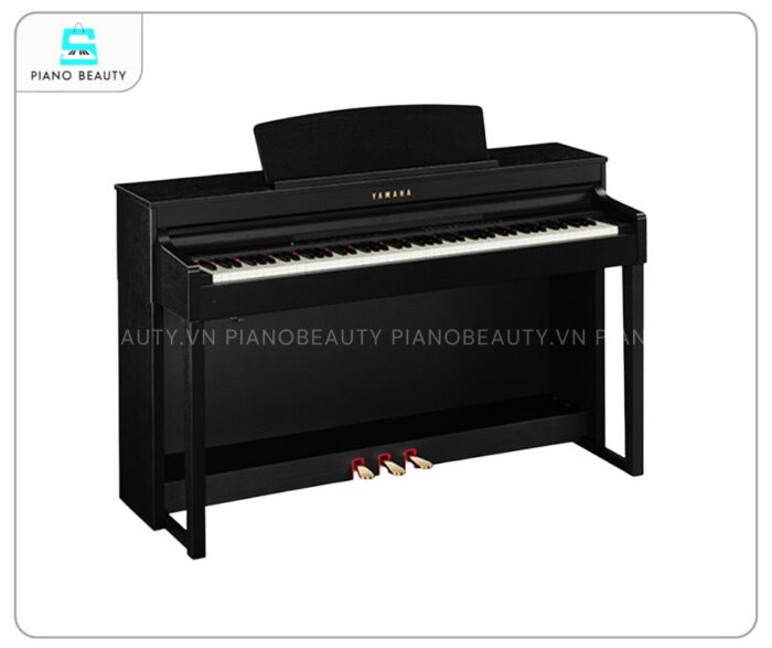 Đàn piano Yamaha CLP470 PE thiết kế sang trọng và thanh lịch