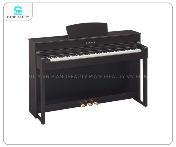 Piano điện Yamaha CLP535R màu nâu gỗ cổ điển