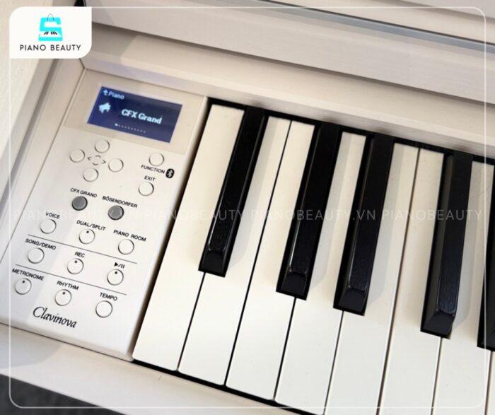 Piano điện Yamaha CLP645 phím gỗ Natural Wood X