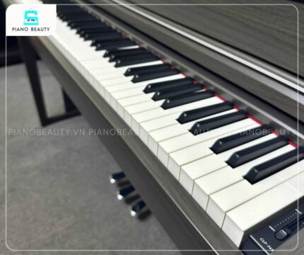 Piano điện Yamaha CLP745 tích hợp bàn phím NWX phản hồi nhanh