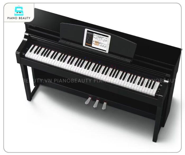 Piano điện Yamaha CSP150 hỗ trợ Smart Pianist qua Bluetooth