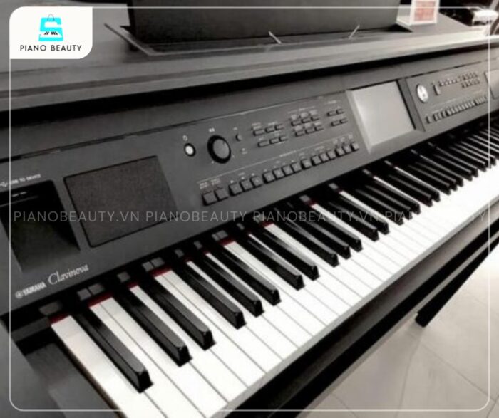 Piano điện Yamaha CVP 705 với bàn phím NWX gỗ tự nhiên
