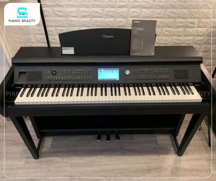 Piano điện Yamaha CVP 705 có màn hình cảm ứng màu tiện lợi
