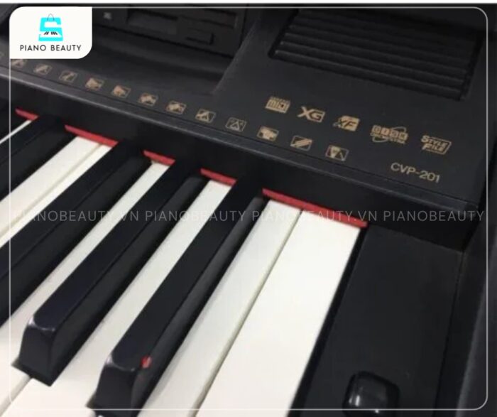 Piano điện Yamaha CVP201 có bàn phím GHS 88 phím