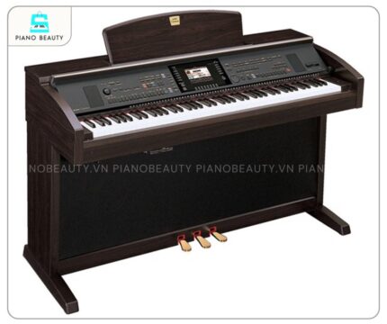 Piano điện Yamaha CVP205 hiết kế sang trọng cho phòng khách, không gian gia đình
