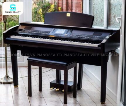 Piano điện Yamaha CVP405 thiết kế hiện đại và nhỏ gọn