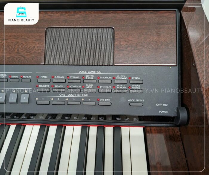 Piano điện Yamaha CVP409 hỗ trợ nhiều tính năng luyện tập