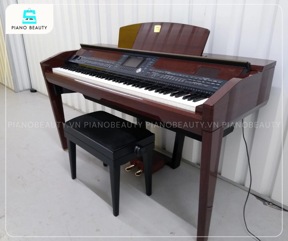Piano điện Yamaha CVP505 thiết kế hiện đại và thanh lịch