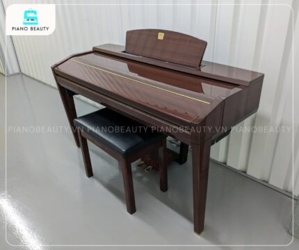 Piano điện Yamaha CVP509 màu nâu bóng sang trọng