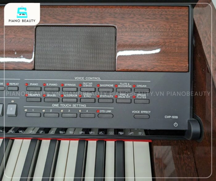 Piano điện Yamaha CVP509 hỗ trợ nhiều tính năng luyện tập