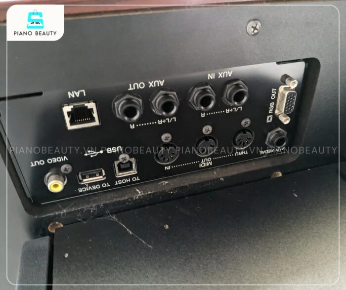 Piano điện Yamaha CVP509 hỗ trợ kết nối đa dạng