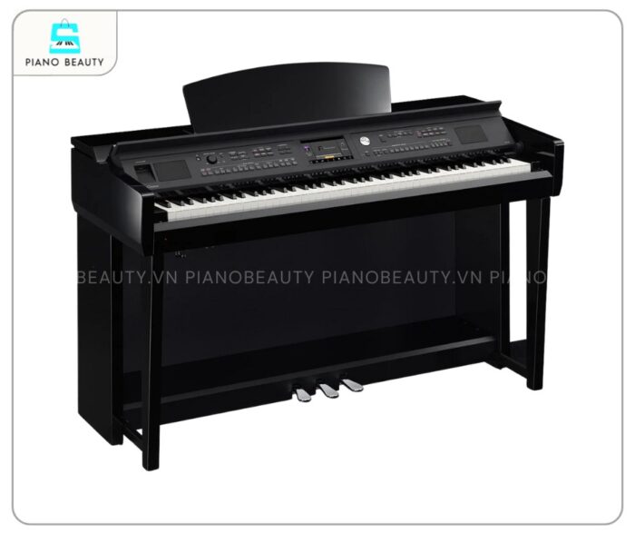 Piano điện Yamaha CVP605 thiết kế hiện đại và tối giản