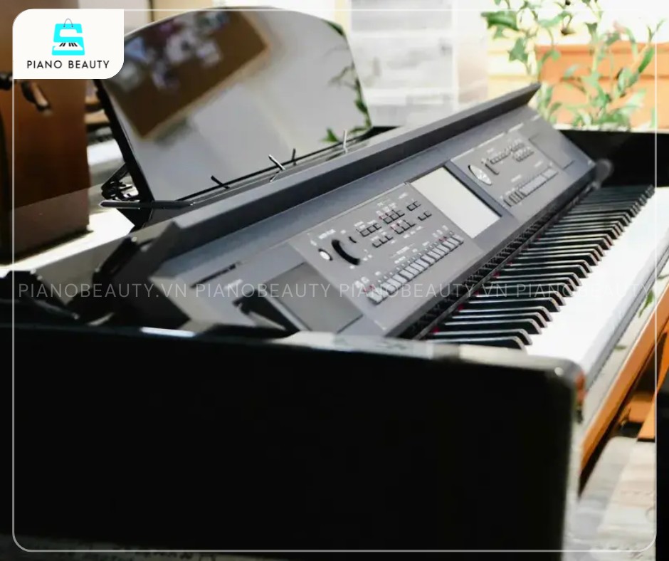 Piano điện Yamaha CVP605 hỗ trợ nhiều tính năng tiện lợi