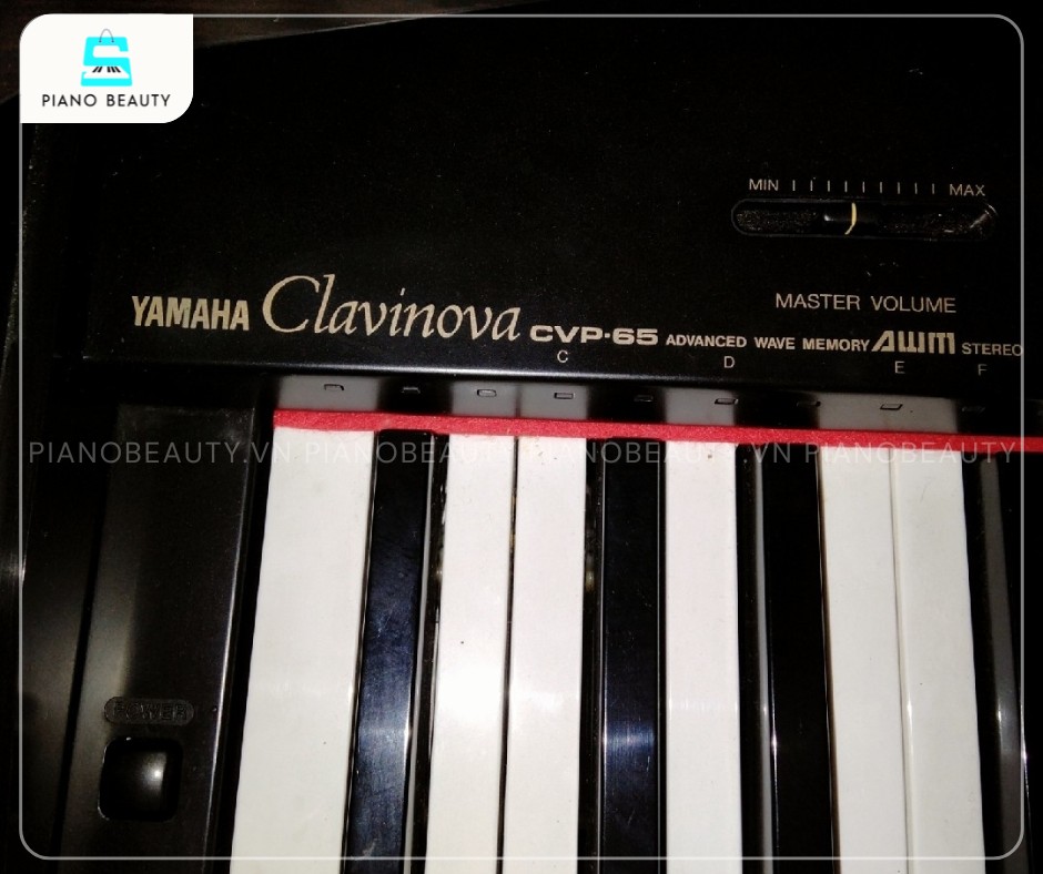 Piano điện Yamaha CVP65 với bàn phím NWX phản hồi nhanh