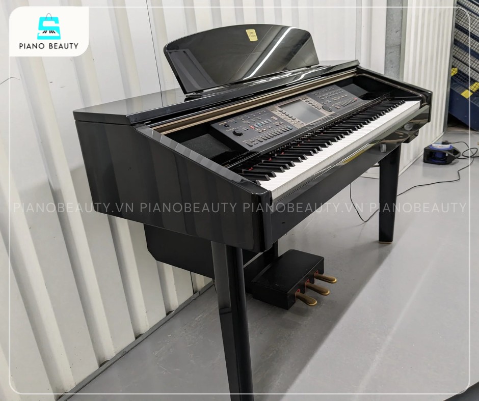 Piano điện Yamaha CVP701 thiết kế nhỏ gọn phù hợp nhiều không gian
