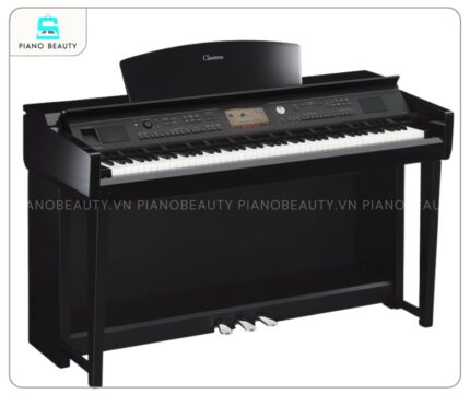 Piano điện Yamaha CVP705 thiết kế màu đen sang trọng