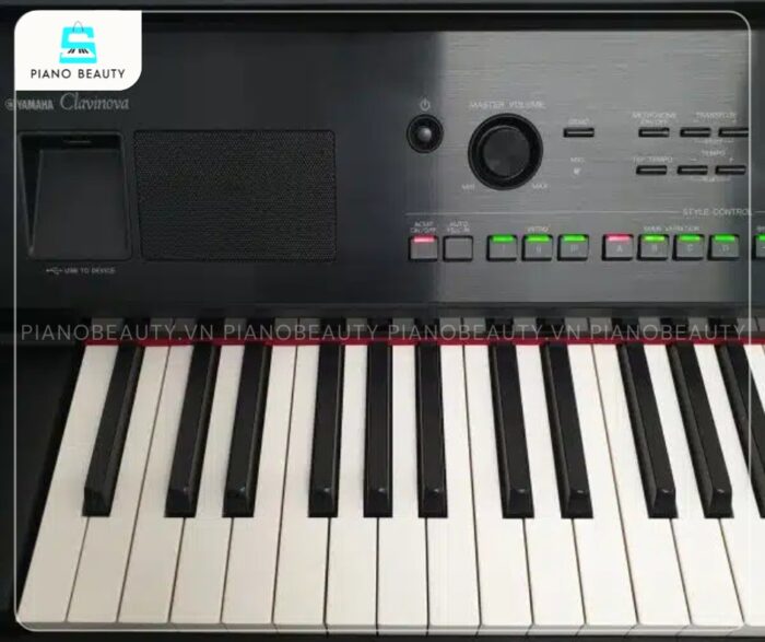 Piano điện Yamaha CVP809 tích hợp nhiều tính năng luyện tập