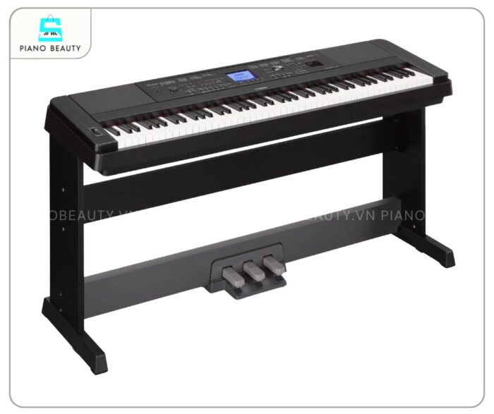 Piano điện Yamaha DGX660 thiết kế nhỏ gọn và thanh lịch