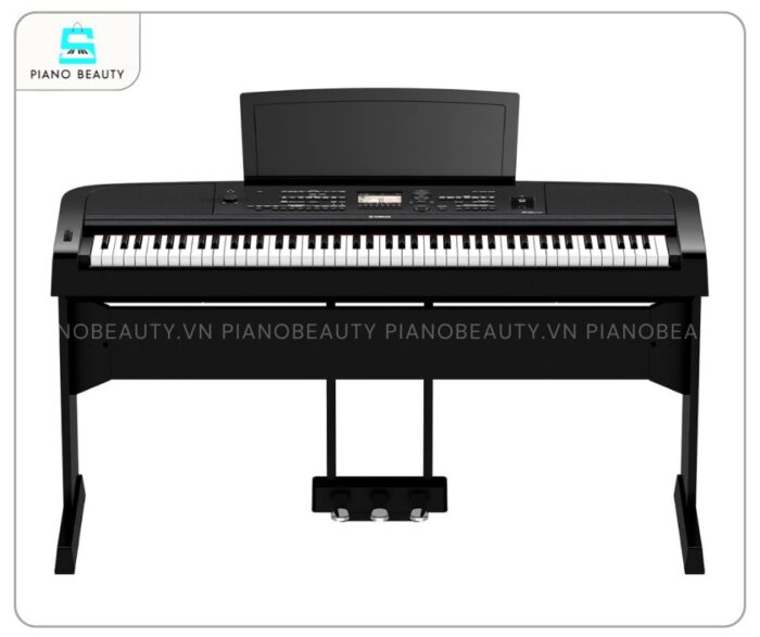 Piano điện Yamaha DGX670 thiết kế nhỏ gọn và thanh lịch