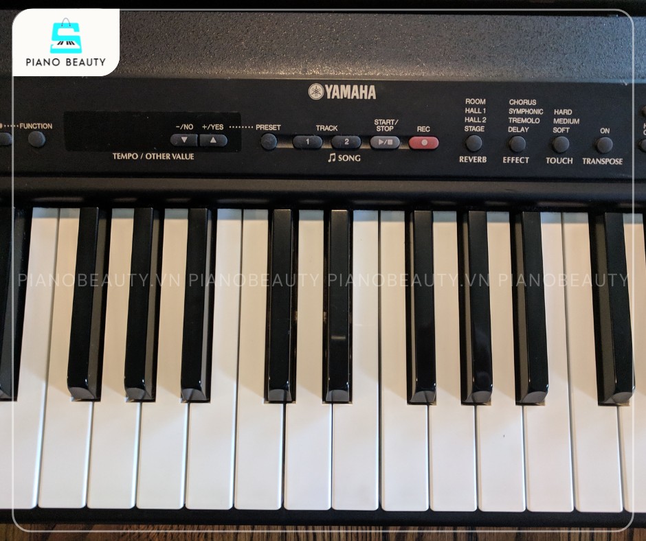 Piano điện Yamaha P80 trang bị bàn phím GHS 88 phím