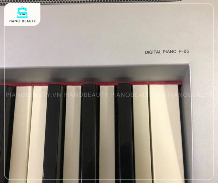 Piano điện Yamaha P85 trang bị bàn phím GHS chuẩn
