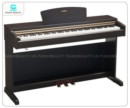 Piano điện Yamaha YDP J151 thiết kế thanh lịch với màu nâu gỗ