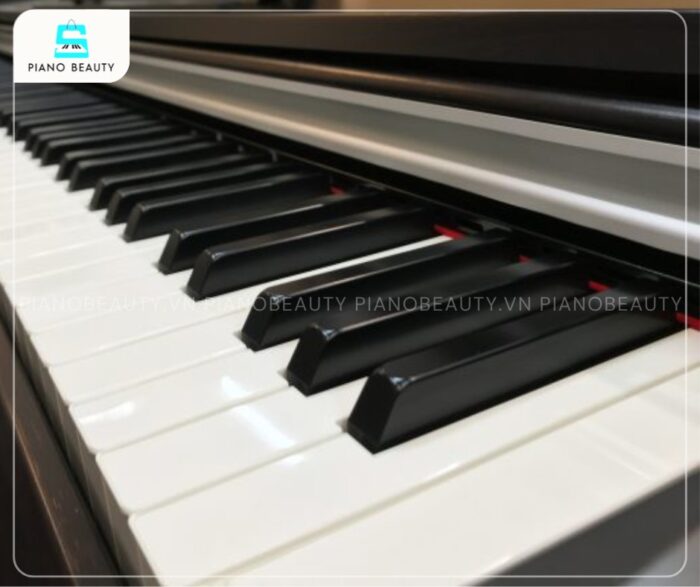 Đàn piano Yamaha YDP135 phím GHS nhạy và phản hồi tốt