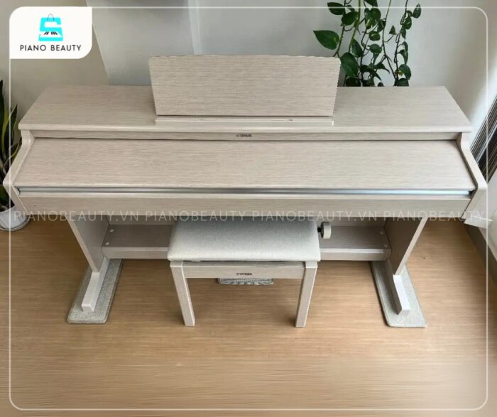 Piano điện Yamaha YDP164WA thiết kế gỗ White Ash sang trọng