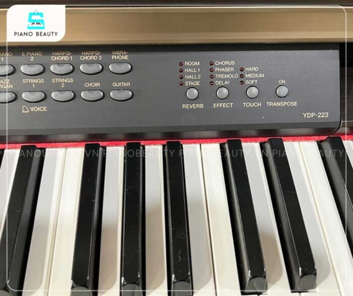 Piano điện Yamaha YDP223 tích hợp nhiều tính năng hỗ trợ học tập
