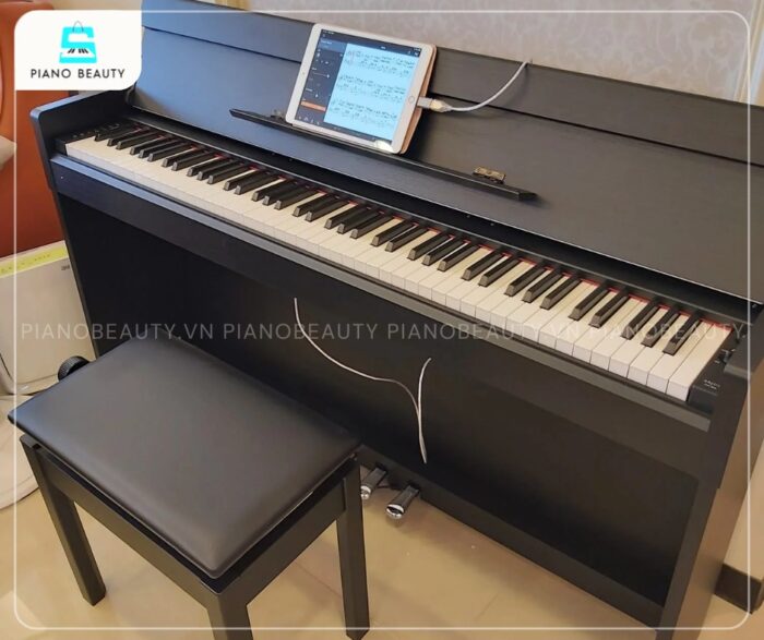 Piano điện Yamaha YDPS34 phù hợp phòng khách hiện đại, căn hộ nhỏ và người mới học