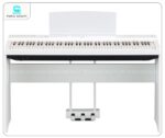 Piano điện Yamaha P125WH thiết kế màu trắng tinh tế và hiện đại
