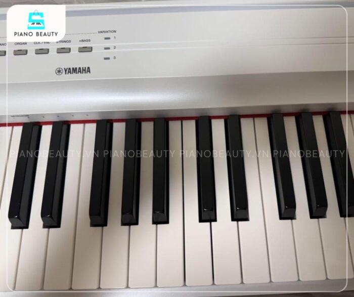 Piano điện Yamaha P125WH nổi bật với bàn phím GHS 88 phím