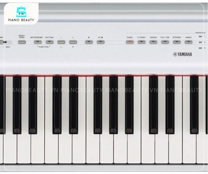 Piano điện Yamaha P125WH hỗ trợ nhiều chức năng học tập